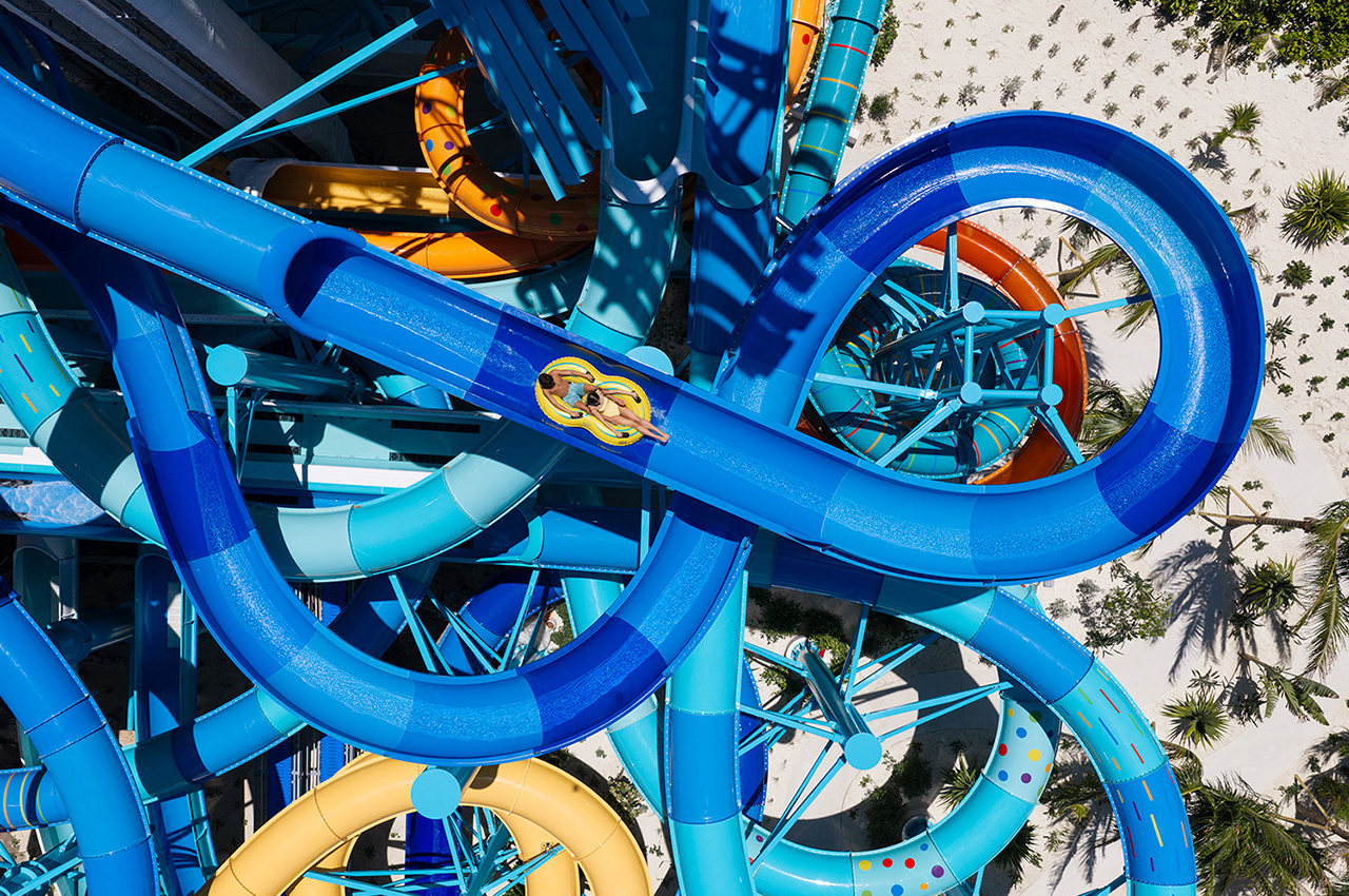 Norwegian Cruise Line®’s Great Tides Waterpark offers fun for the whole family to enjoy together with 19 waterslides from dueling tube slides to racing body slides and more.