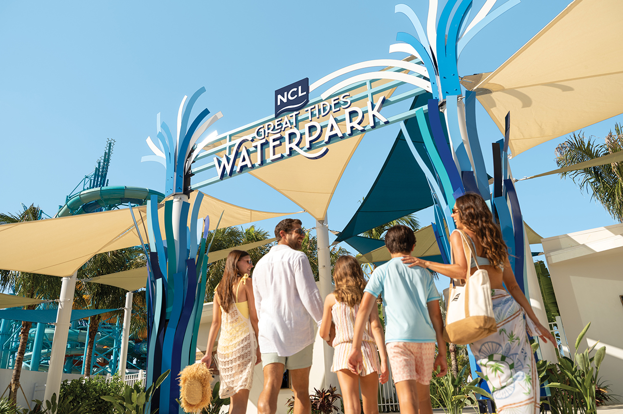 Norwegian Cruise Line®’s Great Tides Waterpark was designed with the whole family in mind, so everyone can enjoy the island without compromising on their own experience.