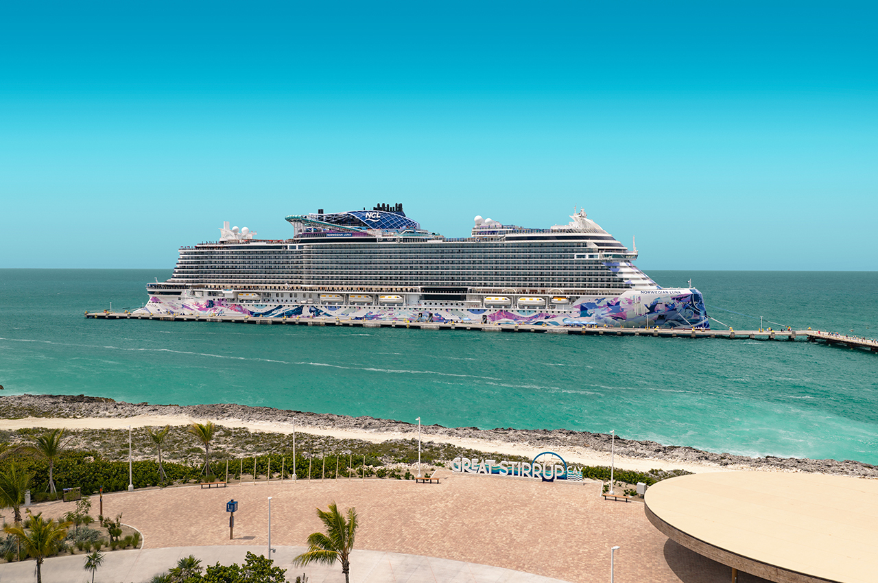 Norwegian Cruise Line®’s private island, Great Stirrup Cay features a new pier allowing two of the company’s ships to dock simultaneously, providing easier access to the island.