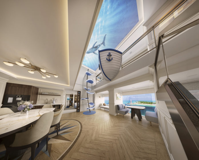 MSC Cruises lanserer toetasjes familievilla på MSC World Atlantic